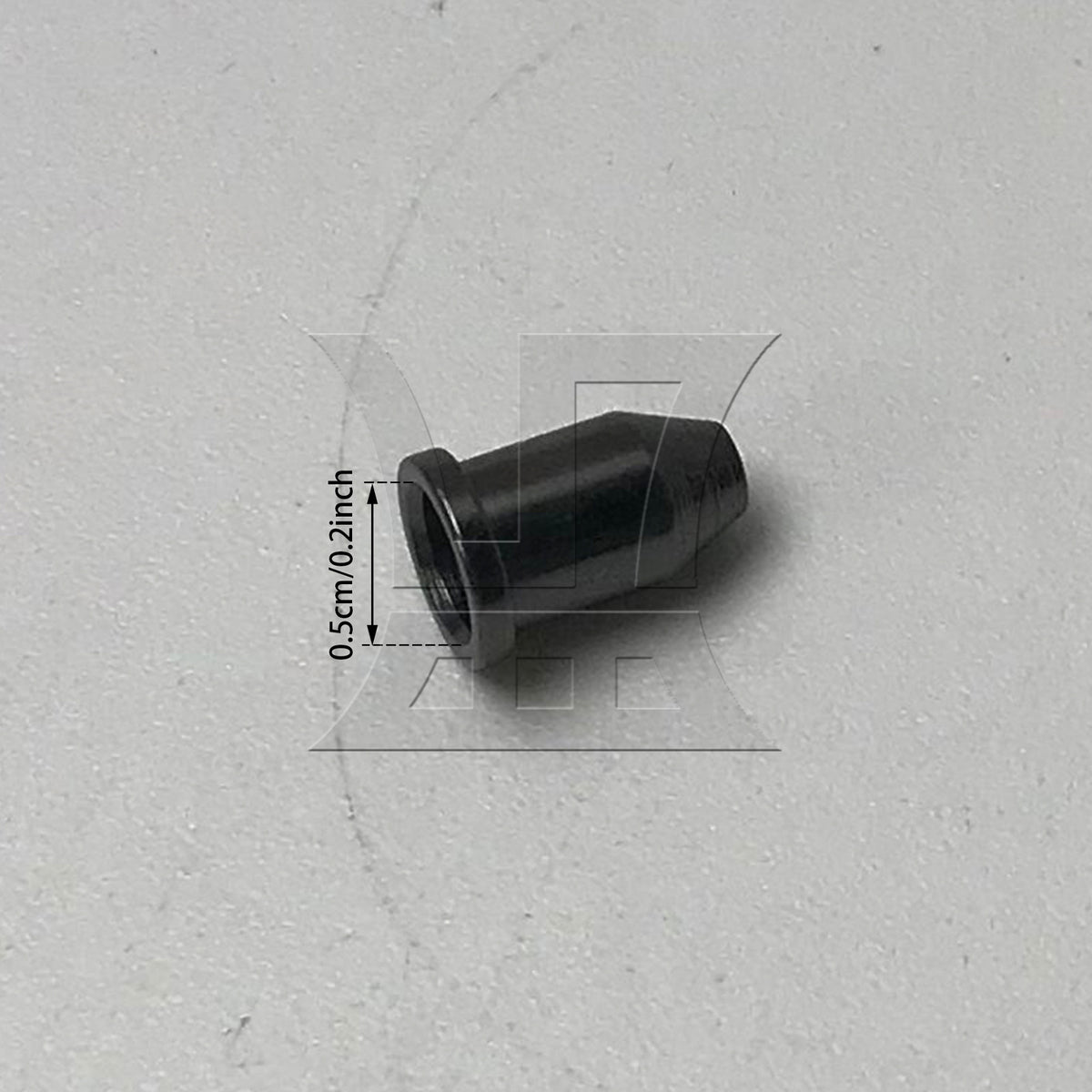 BQLZR 1pc Metal Guitar Ferrule Titanium Electric Guitar Body-Wrapped String Buckle