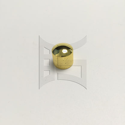 BQLZR 1pc Aluminum Rotary Potentiometer Knob Golden Electric Guitar Volume Tone Knob Cap