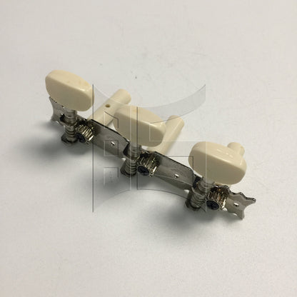 BQLZR 1pc Classical Guitar Tuning Peg White 3R Classical Guitar Winder Buttons