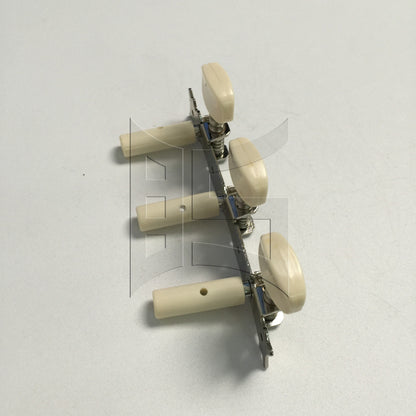 BQLZR 1pc Classical Guitar Tuning Peg White 3R Classical Guitar Winder Buttons