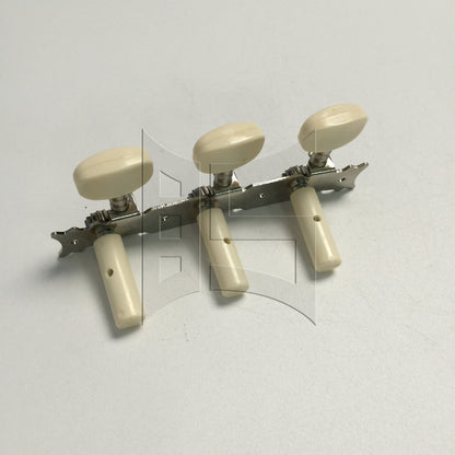 BQLZR 1pc Classical Guitar Tuning Peg White 3R Classical Guitar Winder Buttons