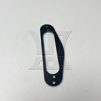 BQLZR 1pc Single Coil Pickup Frame Black Electric Guitar Pickup Border Frame