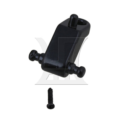 BQLZR 1pc Guitar Roller String Tree Retainer Black Electric Guitar Ball-Type String Pressing Buckle Head Nail Accessories
