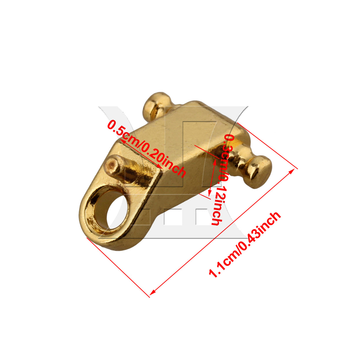 BQLZR 1pc Electric Guitar Roller Retainer Gold for Most of Guitar