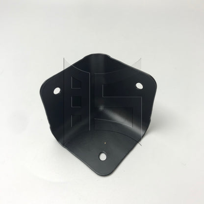 BQLZR 1pc Metal Speaker Edge Corner Black for Wooden Objects