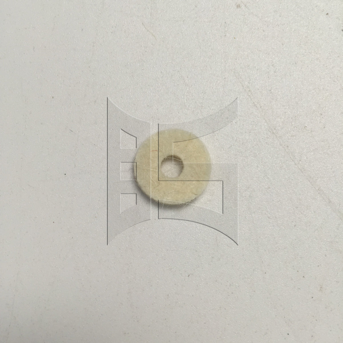 BQLZR 1pc Trumpet White Felt Washer White Pads Felt Gaskets