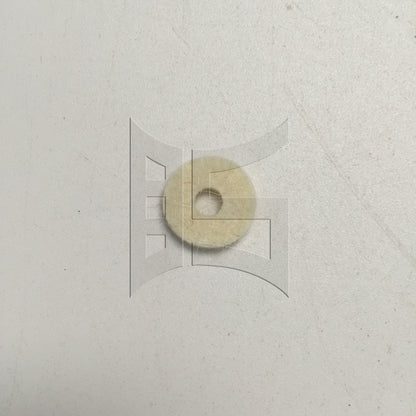 BQLZR 1pc Trumpet White Felt Washer White Pads Felt Gaskets