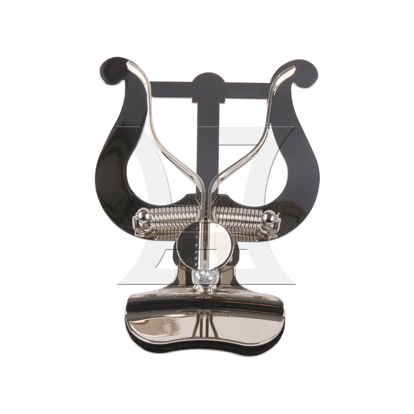 BQLZR Silver Clamp On Holder Clip Marching Lyre for Trombone Part 4.53 x 3.35 Inch