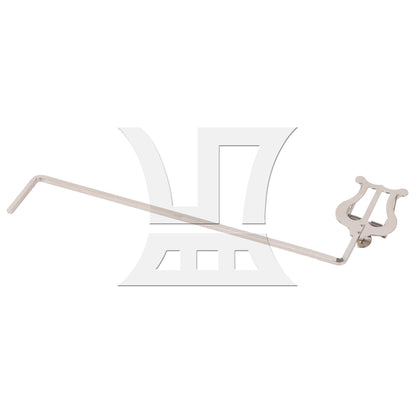 BQLZR Euphonium Marching Lyre Clamp On Sheet Clip Replacement 0.16" x 0.16" Silver