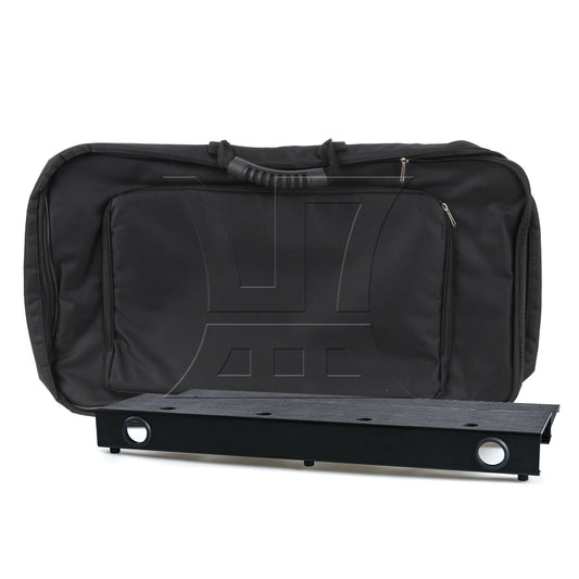 Effect Pedal Storage Bag for Electric Guitars 24.02" x 4.13" x 12.99" Black