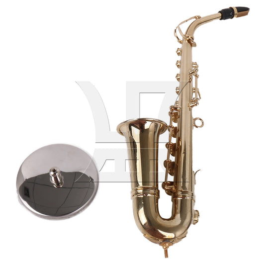 BQLZR 1pc Copper Plated Mini Saxophone Model Fitting 16cm Home Decoration