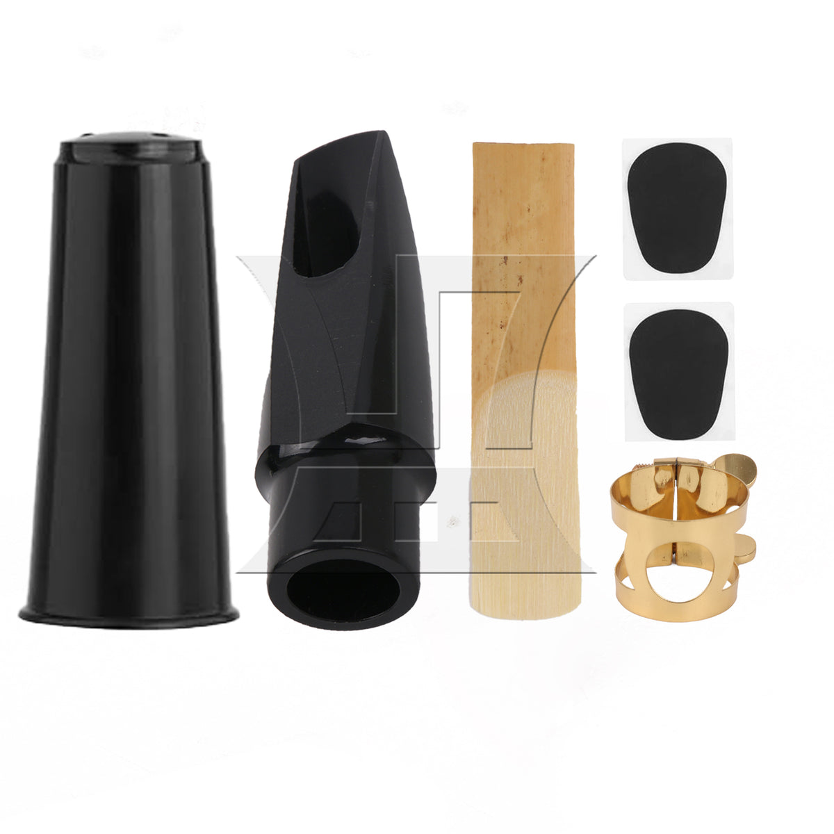 BQLZR 1set Alto Saxophone Mouthpiece Kit for Stage Performance