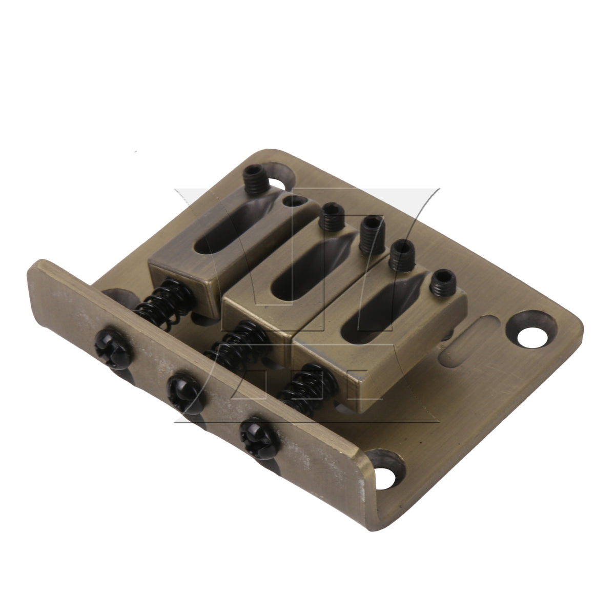 BQLZR 1pc Three String Electric Guitar Bridge Retro Color Guitar Accessories