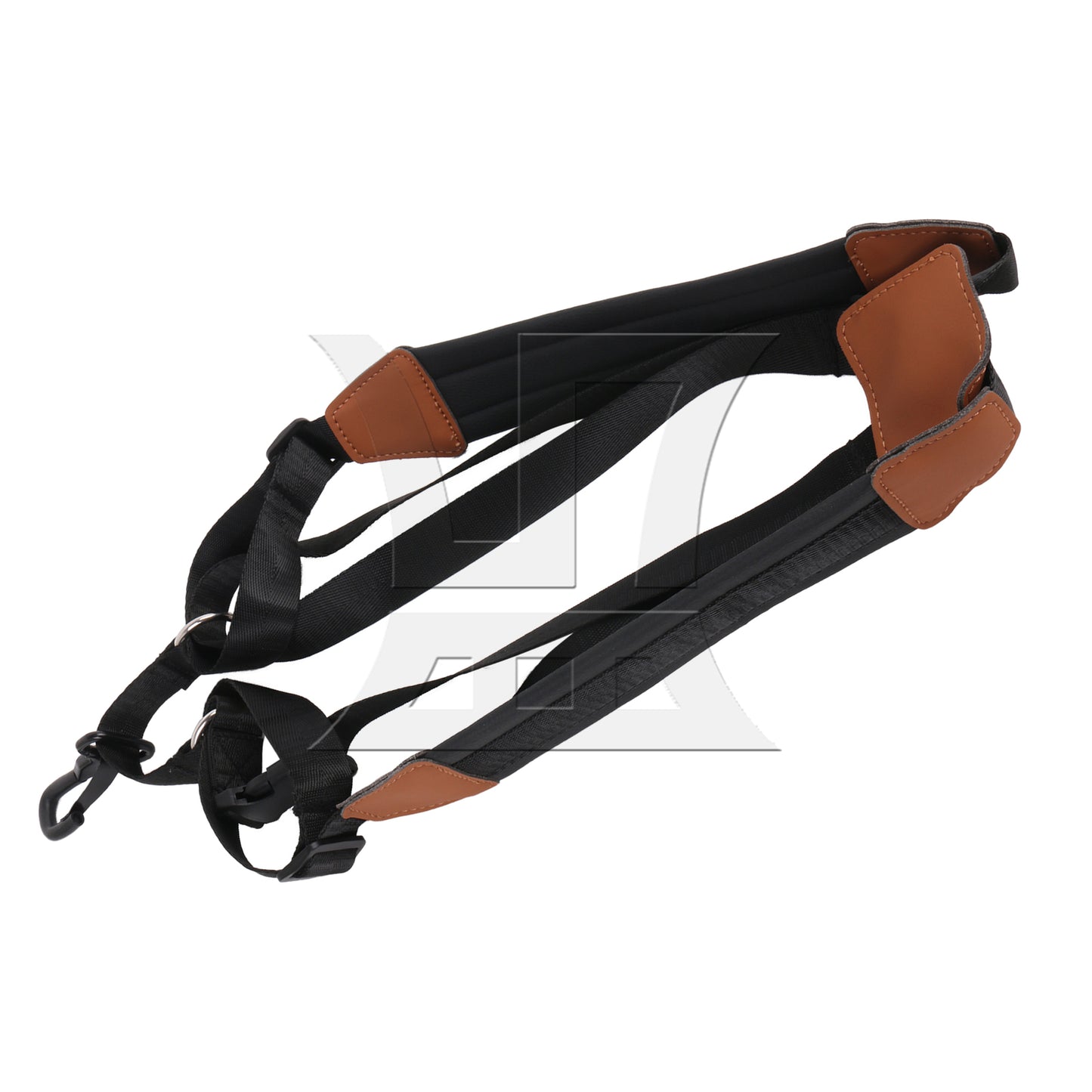 BQLZR 1pc Universal Saxophone Harness Strap Black High Elastic Shoulder Strap Large Size