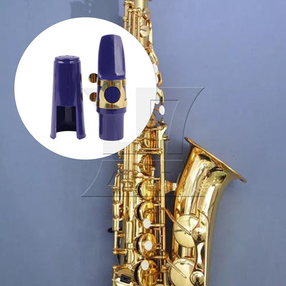 BQLZR 1PC Alto Saxophone Mouthpiece Kit with Metal Ligature Reeds Plastic Cap High Quality Material Purple