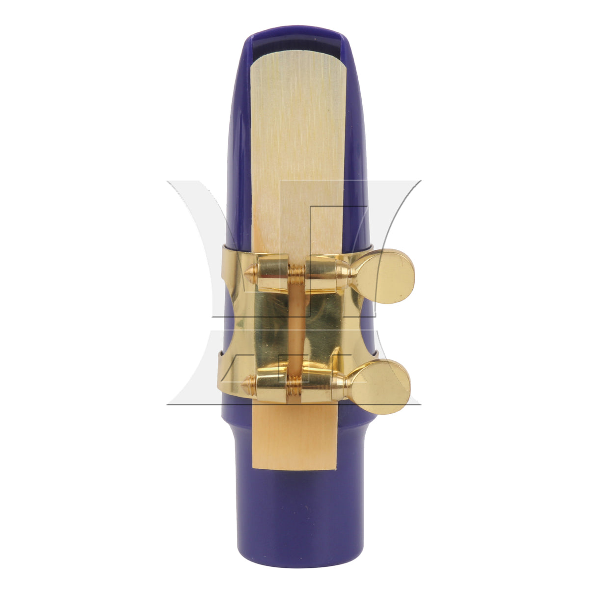 BQLZR 1PC Alto Saxophone Mouthpiece Kit with Metal Ligature Reeds Plastic Cap High Quality Material Purple