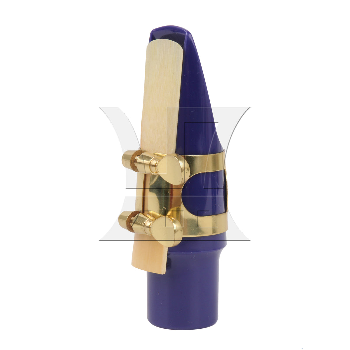 BQLZR 1PC Alto Saxophone Mouthpiece Kit with Metal Ligature Reeds Plastic Cap High Quality Material Purple
