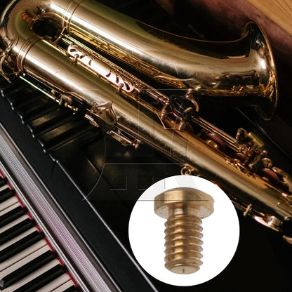 BQLZR 10pcs Saxophone Brass Repair Screws M4 Easy to Carry