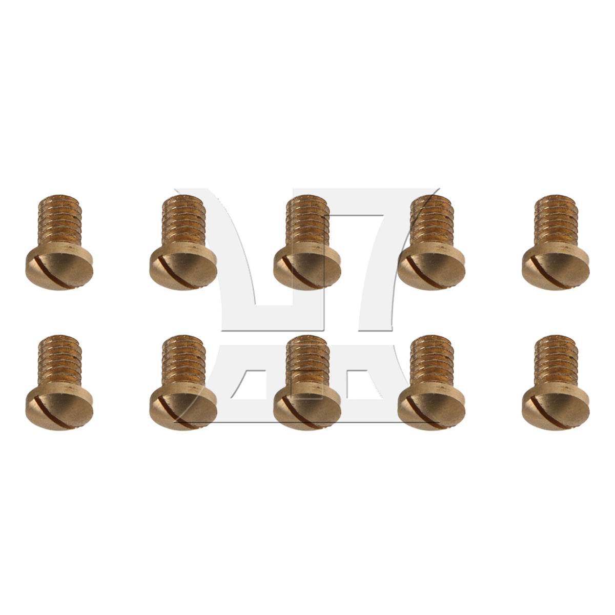 BQLZR 10pcs Saxophone Brass Repair Screws M4 Easy to Carry