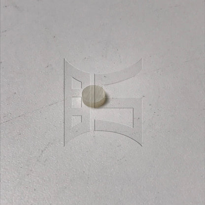 BQLZR 1pc White Shell Guitar Board Dot 6x2mm for Guitar