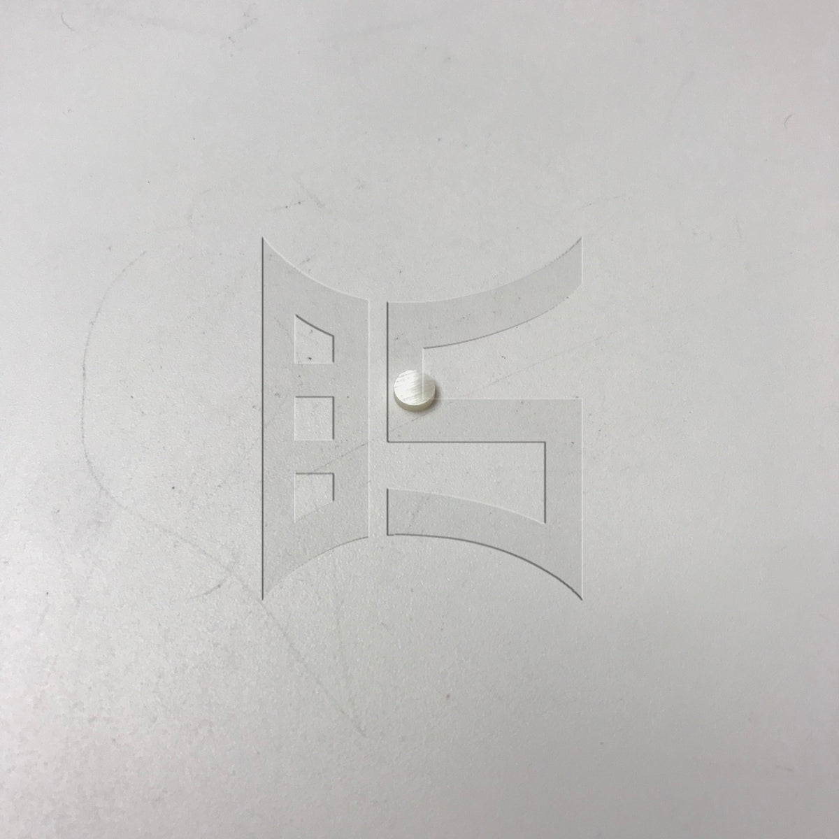 BQLZR 1pc White Shell Guitar Board Dot 6x2mm for Guitar