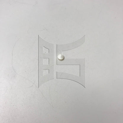 BQLZR 1pc White Shell Guitar Board Dot 6x2mm for Guitar