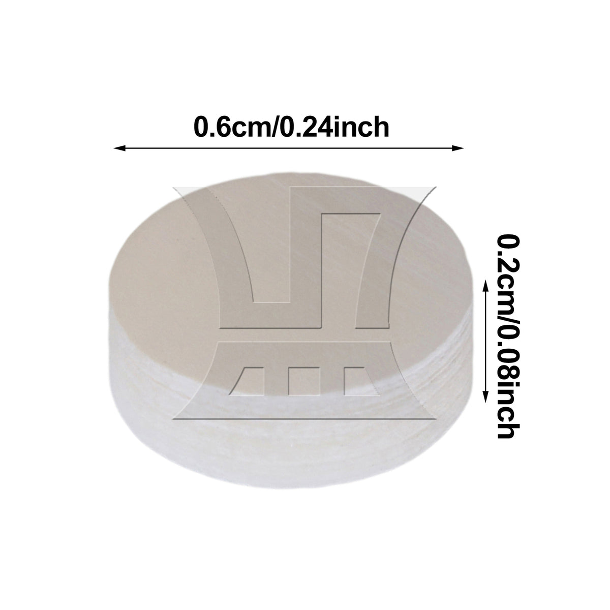 BQLZR 1pc White Shell Guitar Board Dot 6x2mm for Guitar