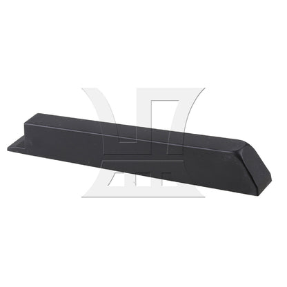 BQLZR 1pc PVC Piano Key Tops Black Musical Instrument Accessories