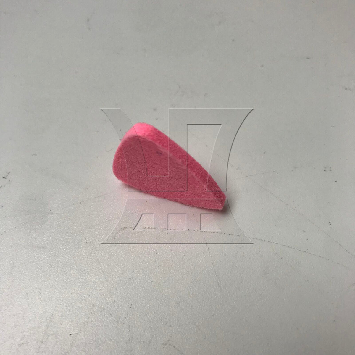 BQLZR 1pc Felt Pick Pink Ukulele Pick Small Guitar Pick Accessories