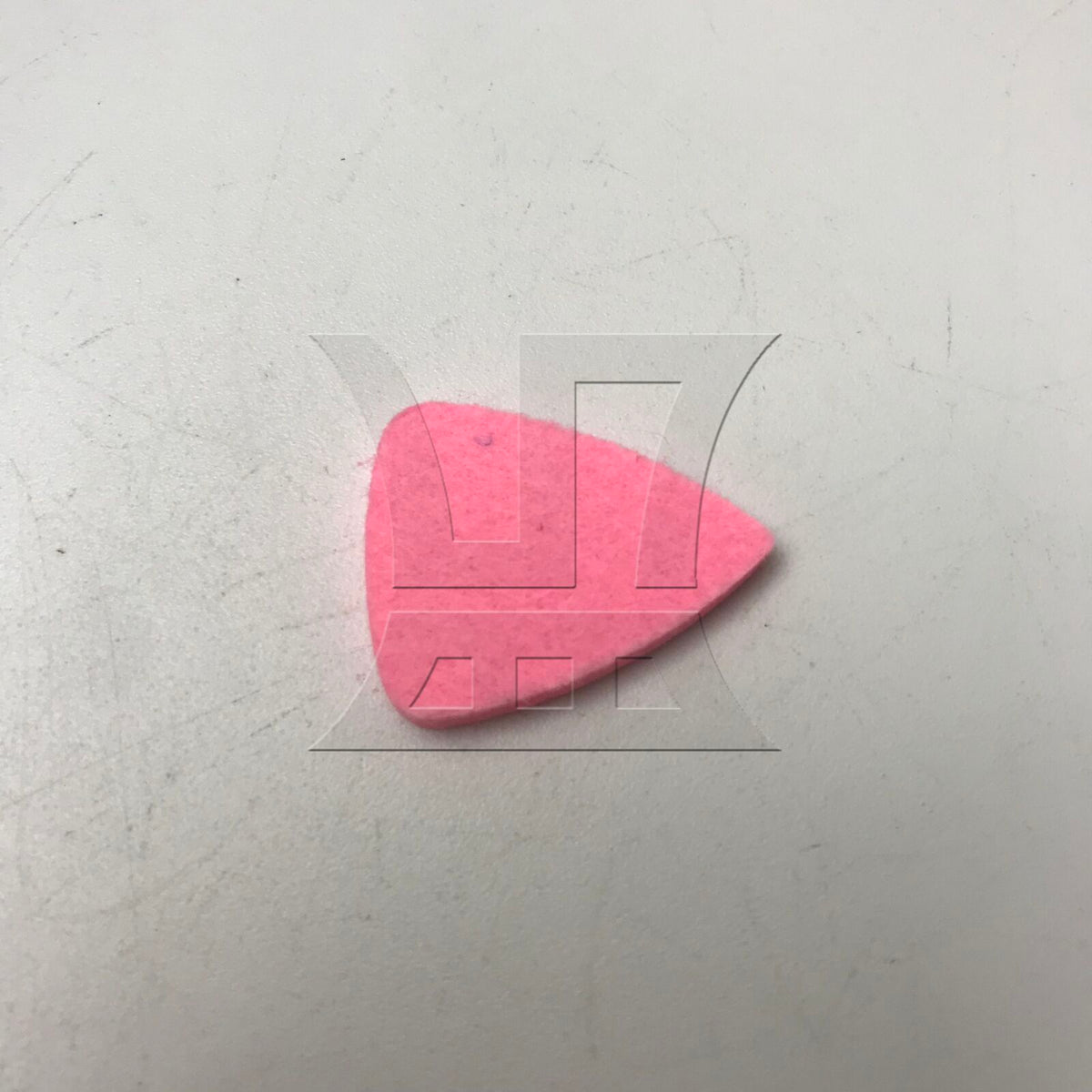 BQLZR 1pc Felt Pick Pink Ukulele Pick Small Guitar Pick Accessories