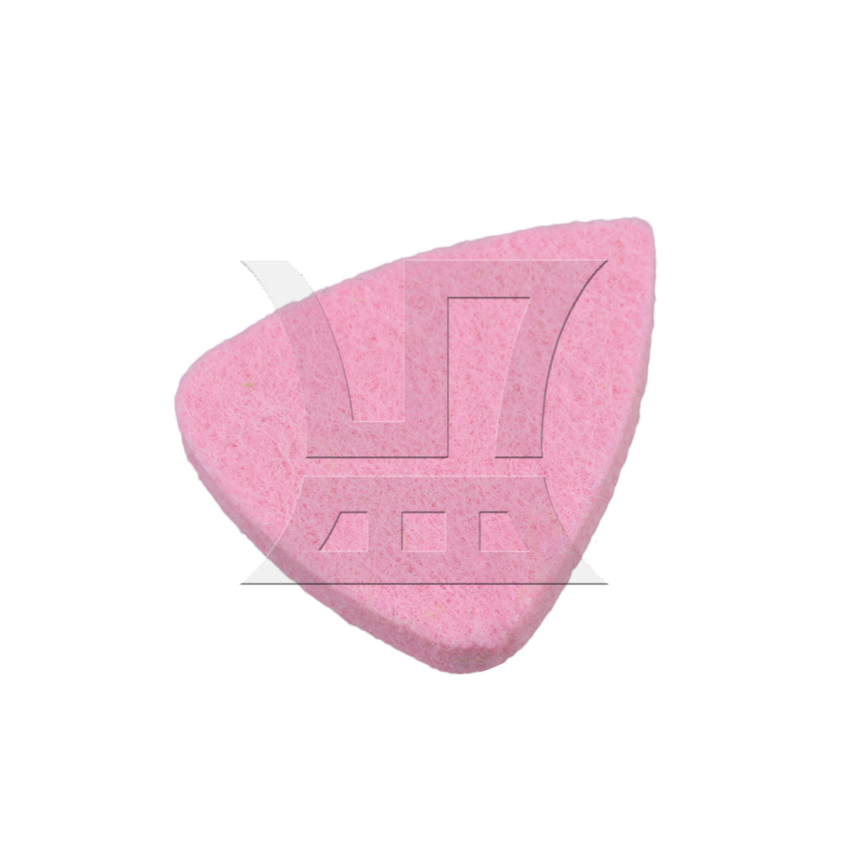 BQLZR 1pc Felt Pick Pink Ukulele Pick Small Guitar Pick Accessories