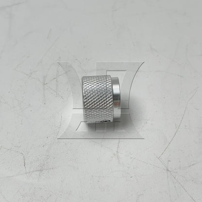 BQLZR 1pc Aluminum Guitar Potentiometer Knob 20x15.5x6mm Silver for Acoustic Equipment