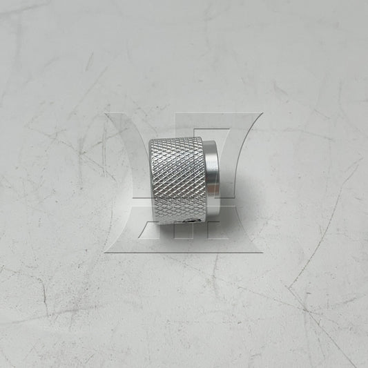 BQLZR 1pc Aluminum Guitar Potentiometer Knob 20x15.5x6mm Silver for Acoustic Equipment