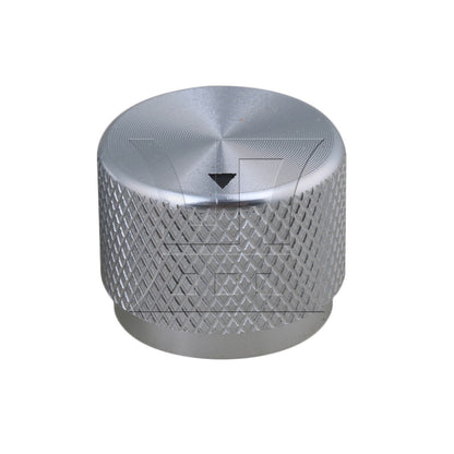 BQLZR 1pc Aluminum Guitar Potentiometer Knob 20x15.5x6mm Silver for Acoustic Equipment