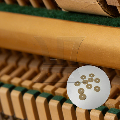BQLZR 10pcs Piano Washer Brown for Piano Tuning Washer