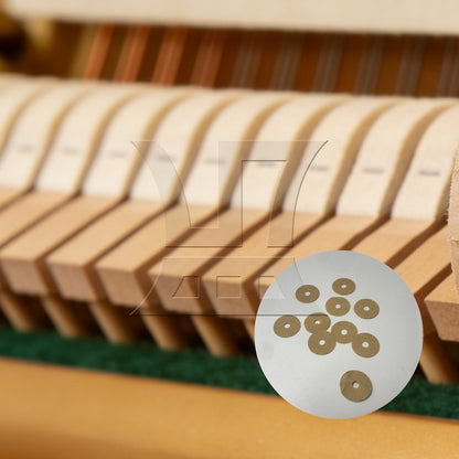 BQLZR 10pcs Piano Washer Brown for Piano Tuning Washer