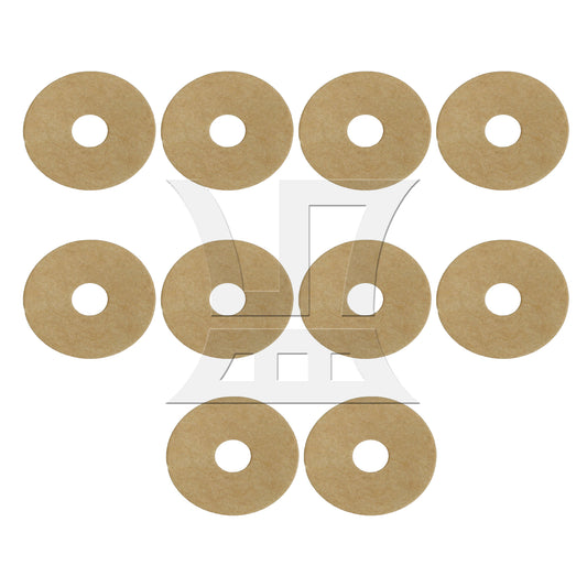 BQLZR 10pcs Piano Washer Brown for Piano Tuning Washer