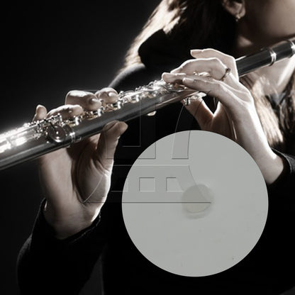 BQLZR 1pc Silicon Flute Plug Semi-Transperant Open Flute Accessories