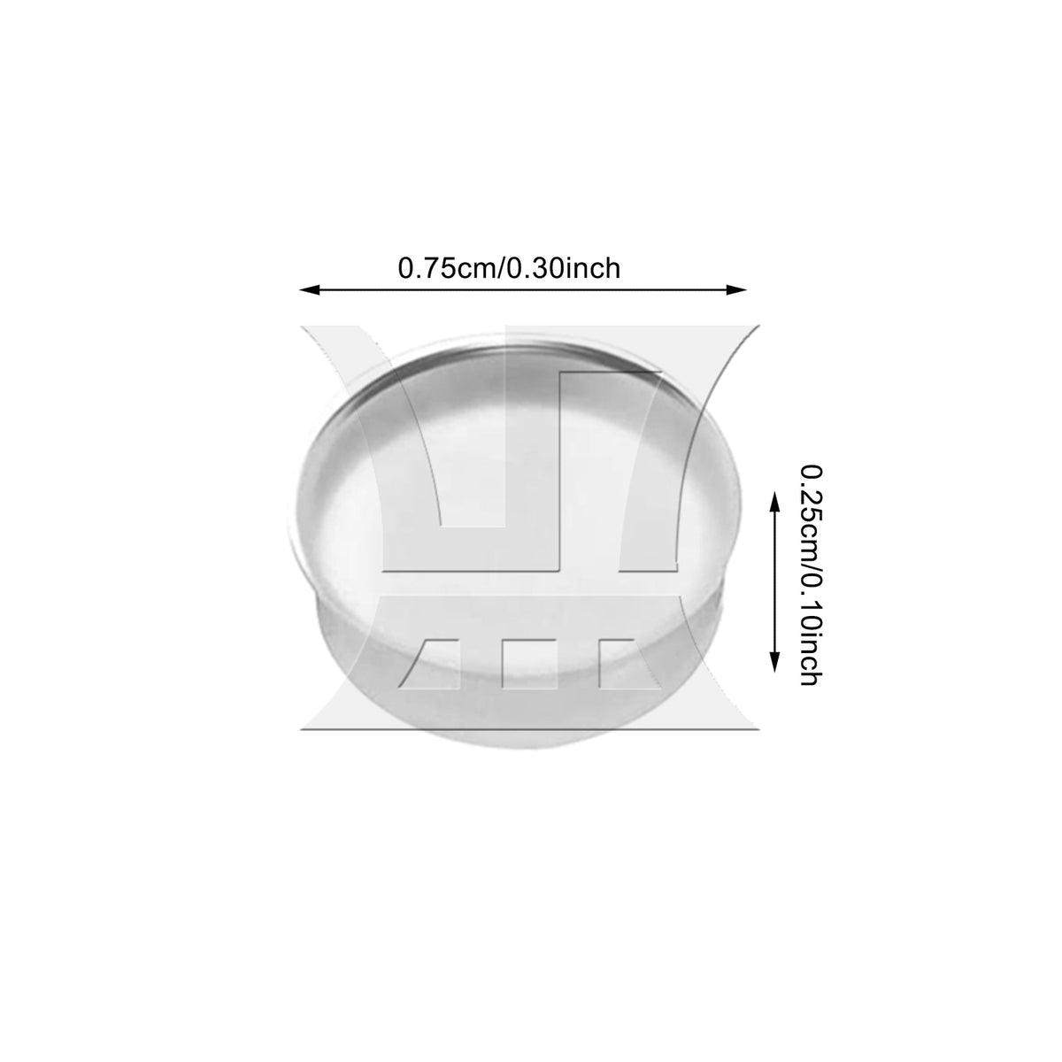 BQLZR 1pc Silicon Flute Plug Semi-Transperant Open Flute Accessories