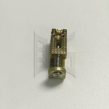 BQLZR 1pc Tremolo Bridge Saddle Gold Electric Guitar Bridge Guitar String Guitar String Saddle