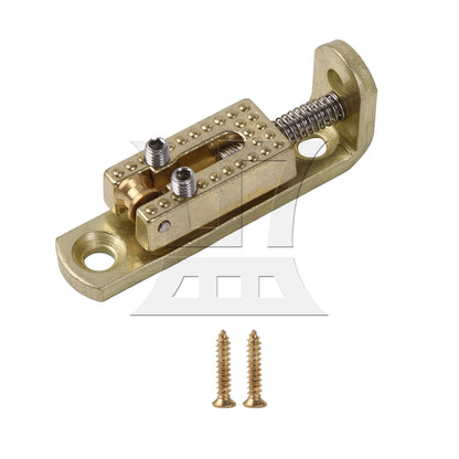 BQLZR 1pc Tremolo Bridge Saddle Gold Electric Guitar Bridge Guitar String Guitar String Saddle