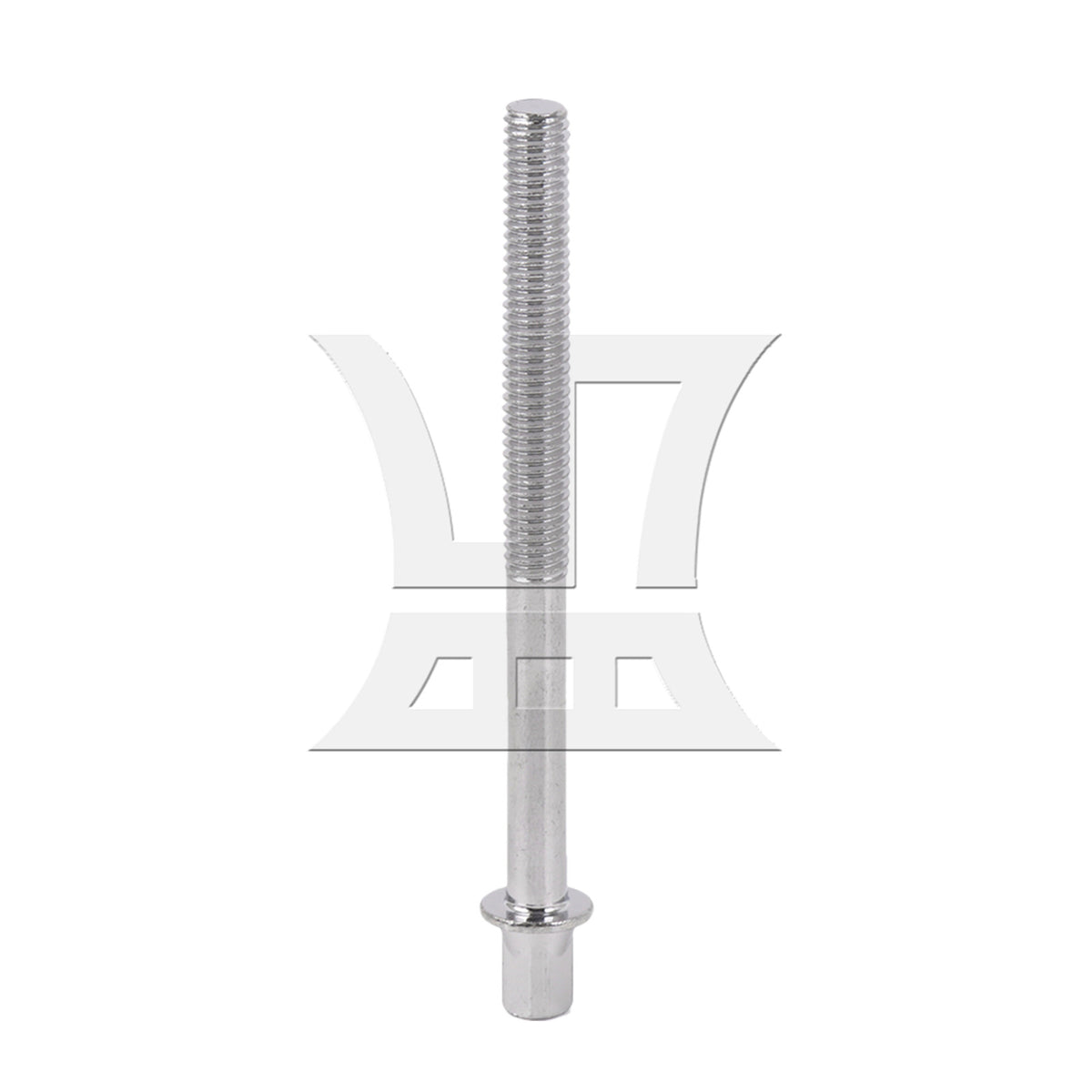 BQLZR 1pc Drum Tension Rod 6 x 70 Mm Silver for Drum Set Installation