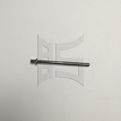 BQLZR 1pc Drum Tension Rod 6 x 80 Mm Silver for Drum Set Installation