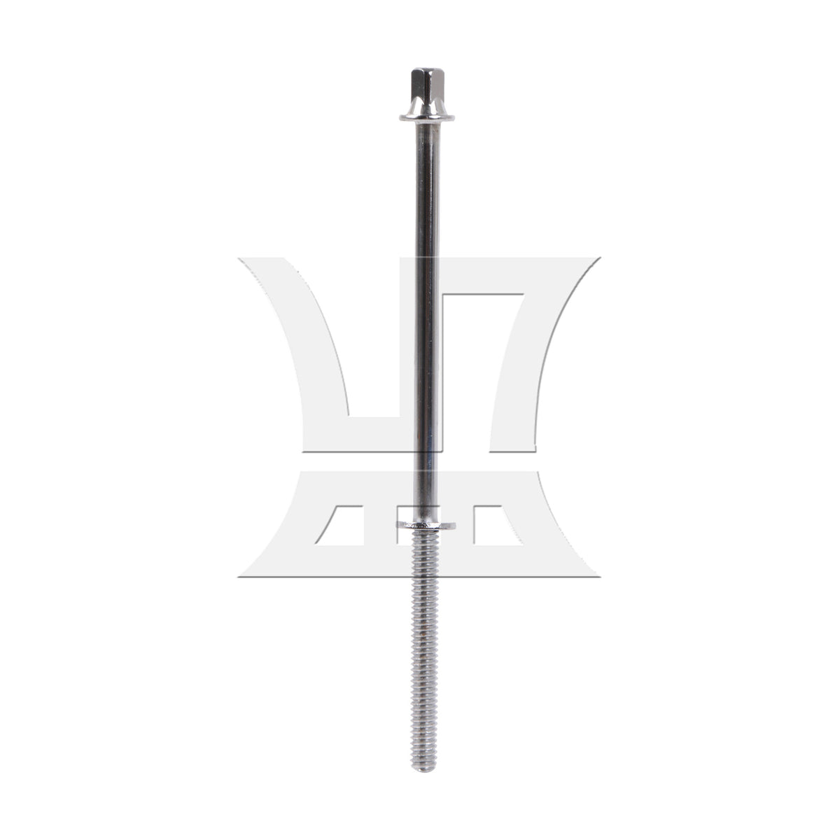 BQLZR 1pc Drum Tension Rod 5 x 120 Mm Silver for Drum Set Installation