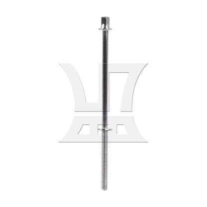 BQLZR 1pc Drum Tension Rod 5 x 120 Mm Silver for Drum Set Installation