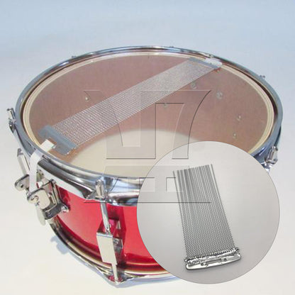 BQLZR 1pc Snare Spring 24 Strand Silver for Drum Set Installation