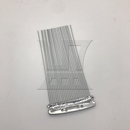 BQLZR 1pc Snare Spring 24 Strand Silver for Drum Set Installation