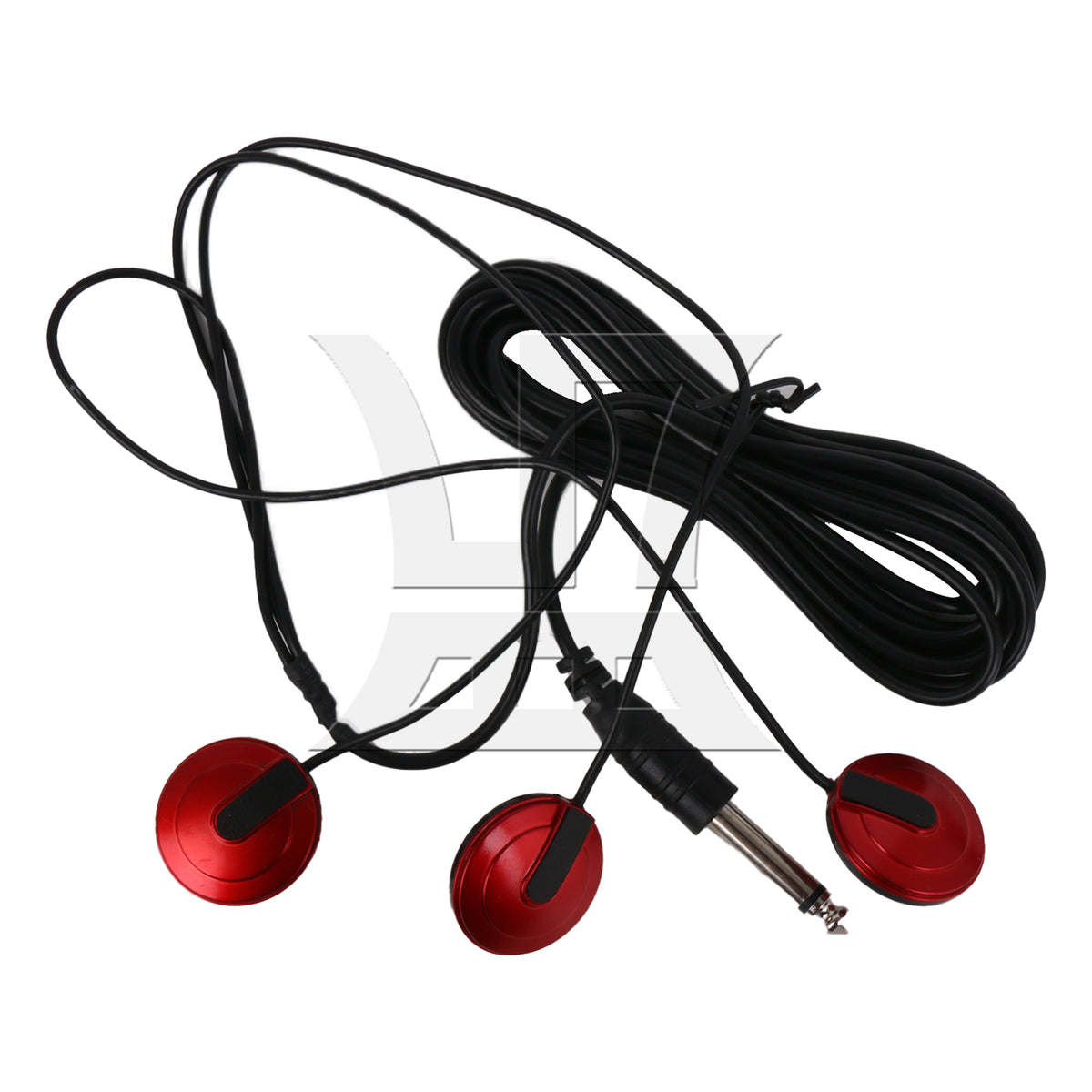 BQLZR 1pc Pickup with 3 Patch Red for Classical Guitar Folk Guitar