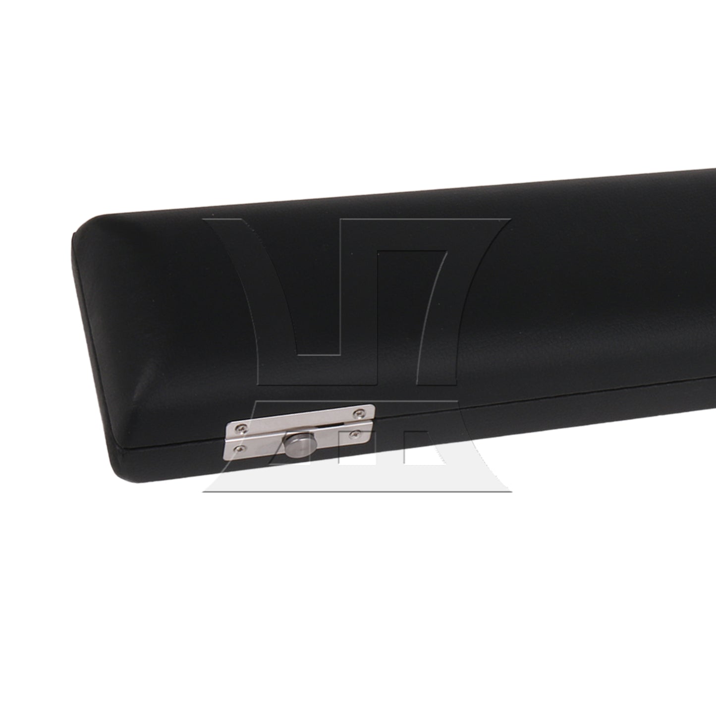BQLZR 16 Hole Flute Case, Fluted Design For Player, Pu Leather Black