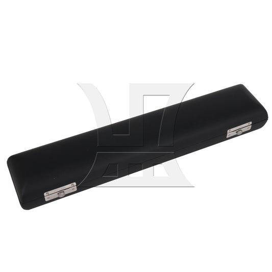 BQLZR 17 Hole Flute Case, Rounded Corner Type, For Players, Pu Leather Black